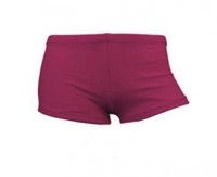 SKST003 design split women's swimming trunks style custom-made anti-exposure swimming trunks style women's swimming trunks make solid color square swimming trunks style swimming trunks factory detail view-8